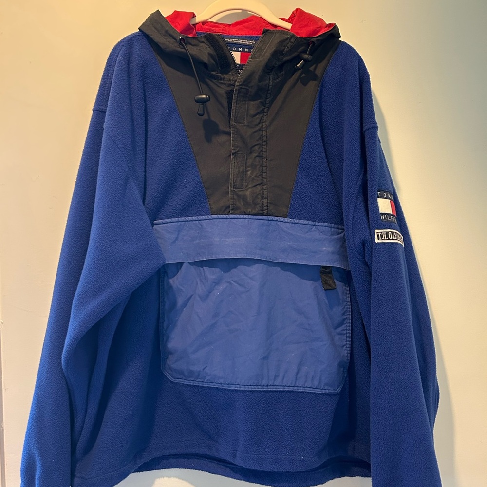 90s Tommy Hilfiger Fleece 1/4 Zip Pullover